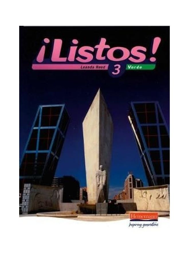 Listos! 3 Verde Pupil Book Paperback English by Leanda Reed