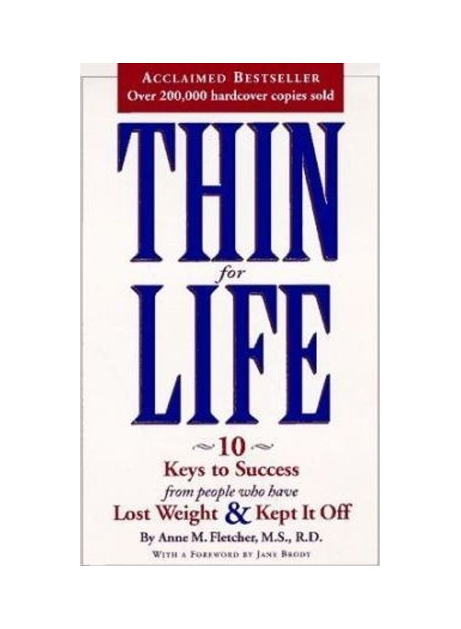 Thin For Life Paperback English 