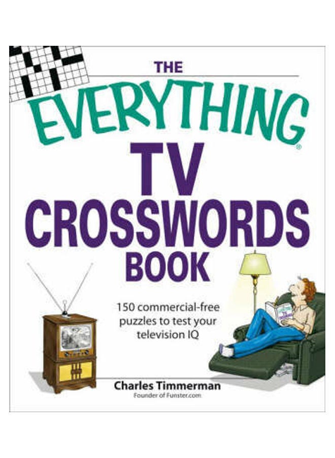 The  Everything  TV Crosswords Book Paperback English by Charles Timmerman 