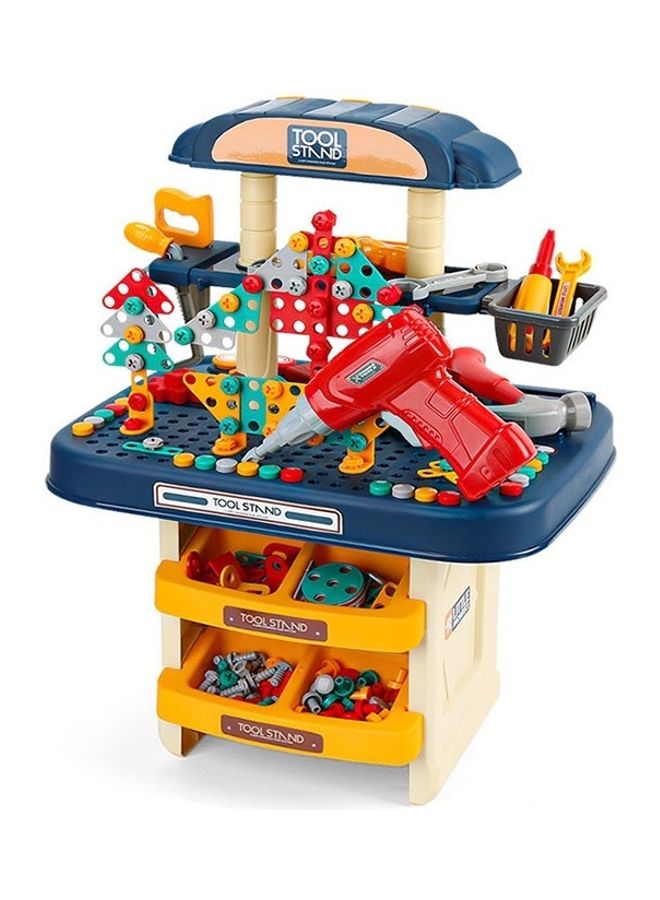 246-Piece Double Side Tool Stand Workshop Play Set  - Image 1