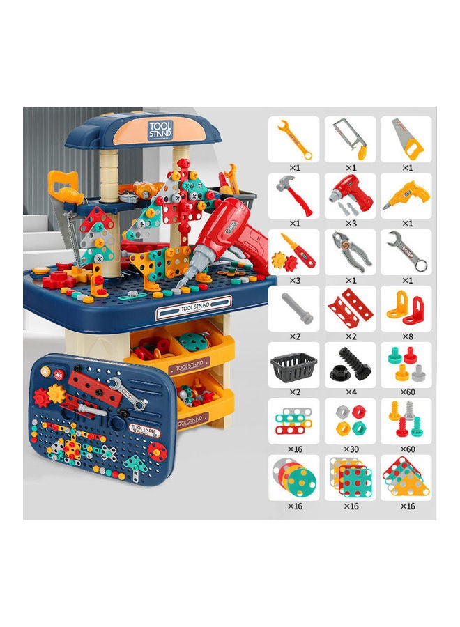 246-Piece Double Side Tool Stand Workshop Play Set  - Image 3