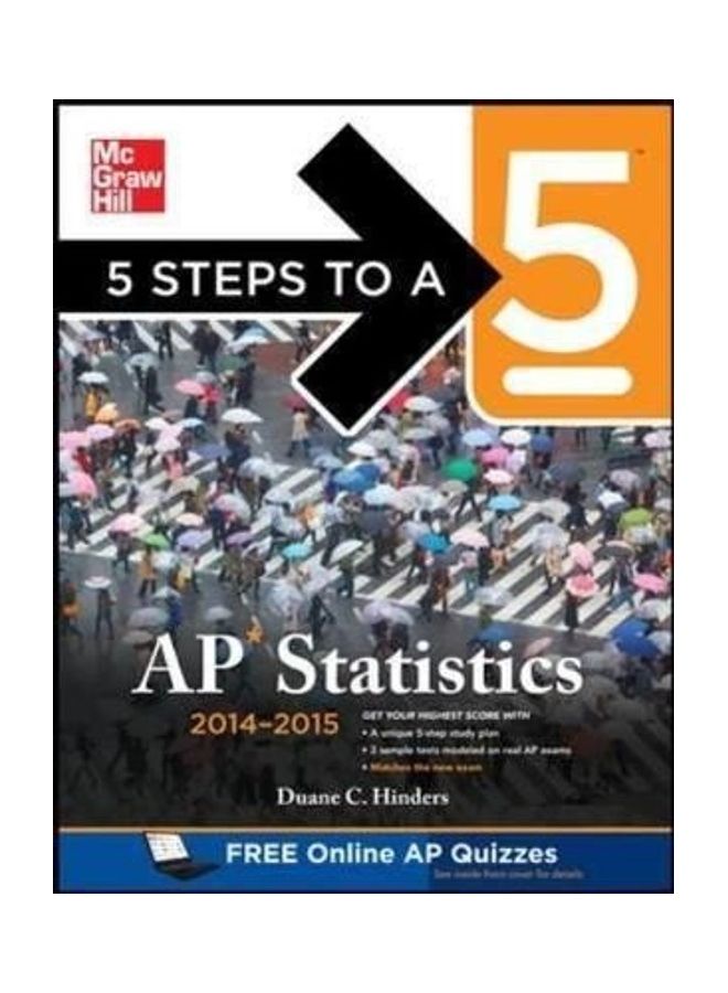 5 Steps To A 5 Ap Statistics, 2014-2015 Edition Paperback English by Duane Hinders 
