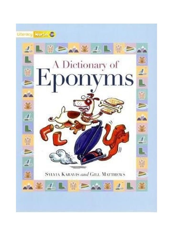 A Dictionary Of Eponyms paperback english