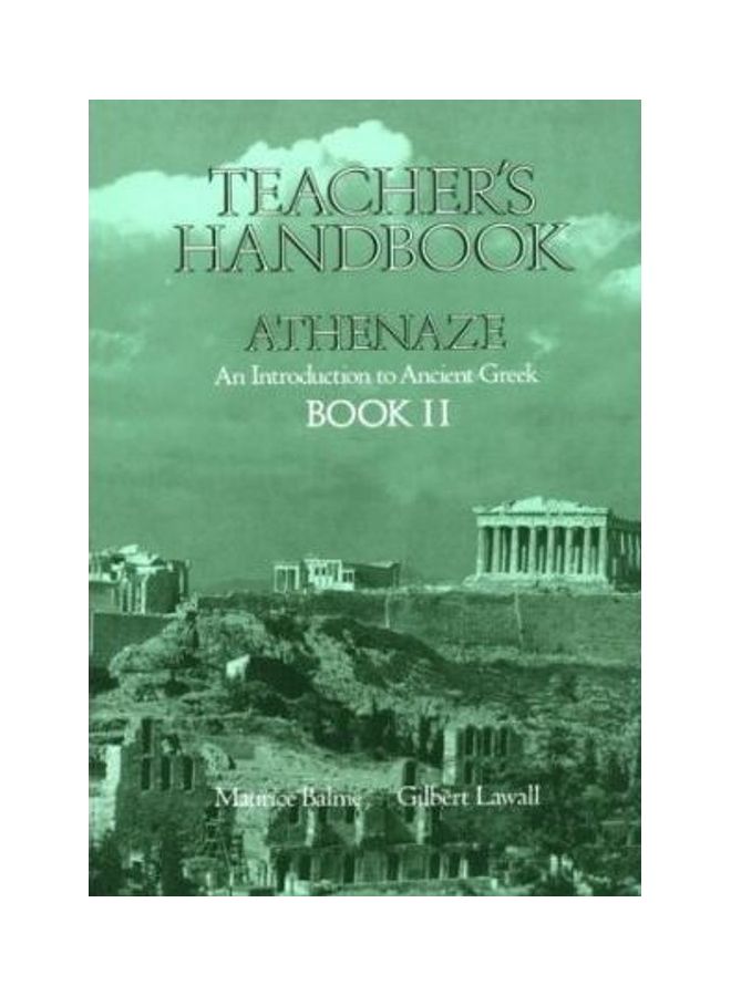 Athenaze: Introduction to Ancient Greek: Teachers Handbook 2 paperback english - 33339.0