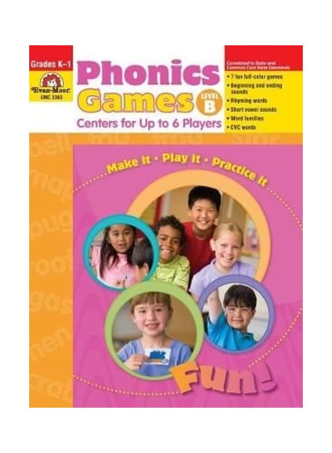 Phonics Games Level B Paperback English