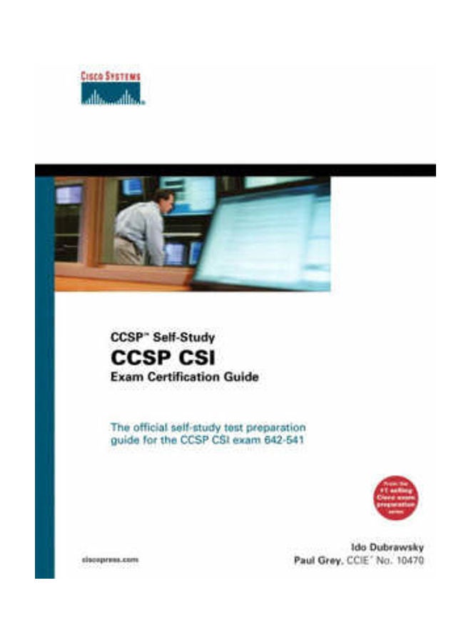 Ccsp Csi Exam Certification Guide Ccsp Self-Study, 642-541 Paperback English by Ido Dubrawsky 