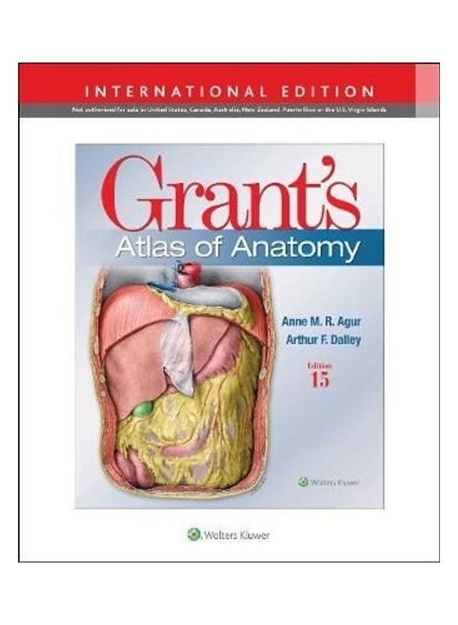 Grant's Atlas Of Anatomy Paperback English by Anne M. R. Agur 
