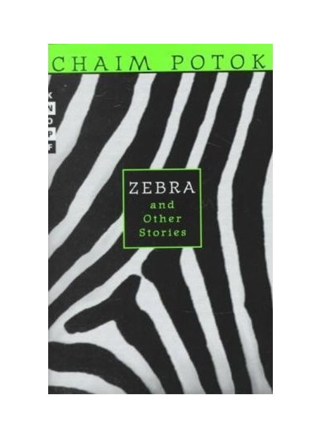 Zebra And Other Stories Hardcover English by Chaim Potok