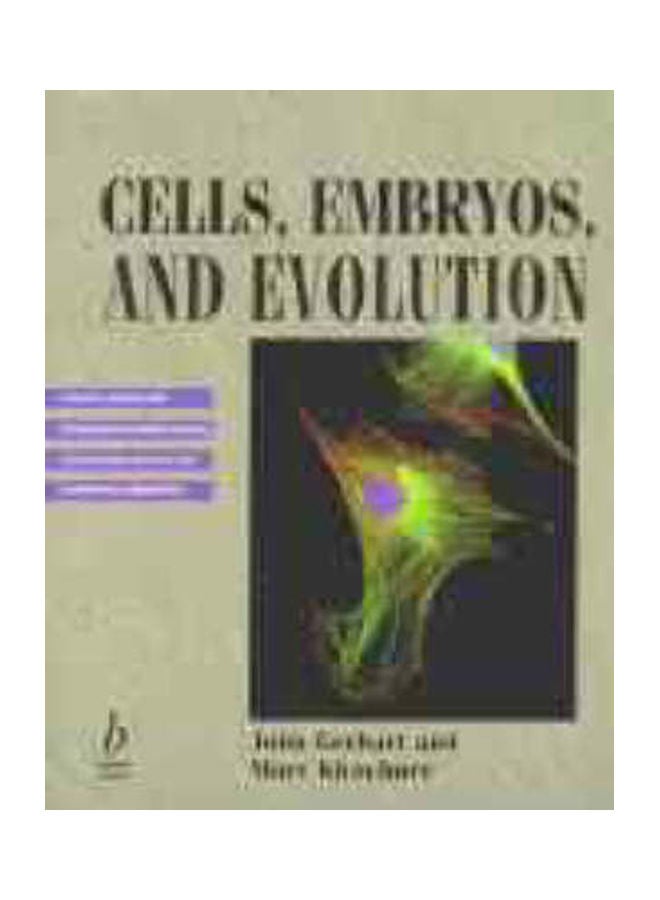 Cells, Embryos and Evolution Paperback English by J.C. Gerhart (University of California, USA) 