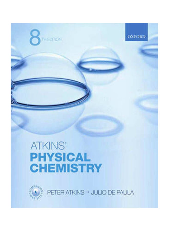 Physical Chemistry Paperback English by Peter Atkins 