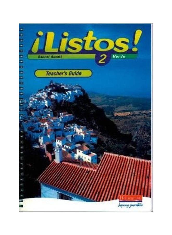 Listos 2 Verde Teacher's Guide Spiral Bound English by Rachel Aucott