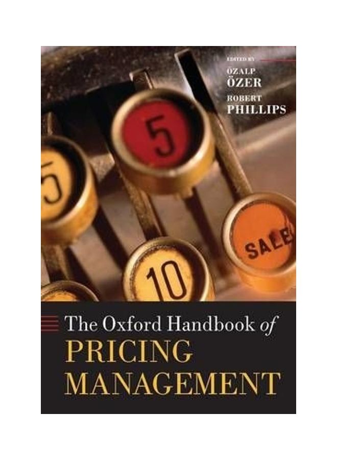 The Oxford Handbook Of Pricing Management Paperback English by OEzalp OEzer 