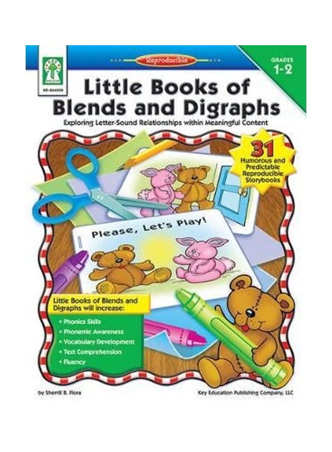 Little Books Of Blends And Digraphs: Exploring Letter-sound Relationships Within Meaningful Content paperback english