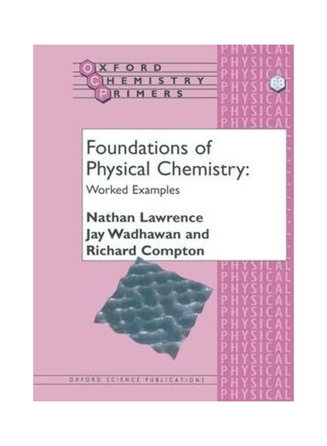 Foundations Of Physical Chemistry paperback english - v1621830142/N47580003A_1