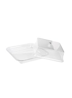 AZAD Square Cheese Dome Clear 32x10cm  - Image 2