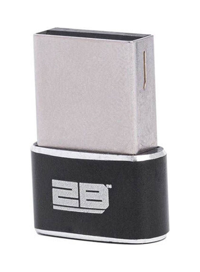 2بي موصل من Type C أنثى إلى USB ذكر - Image 2