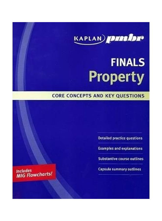 Property: Core Concepts and Key Questions Paperback English by Kaplan PMBR 