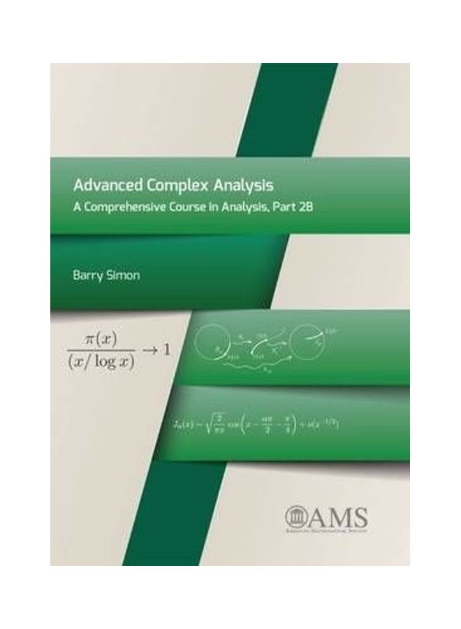 Advanced Complex Analysis Hardcover English by Barry Simon 