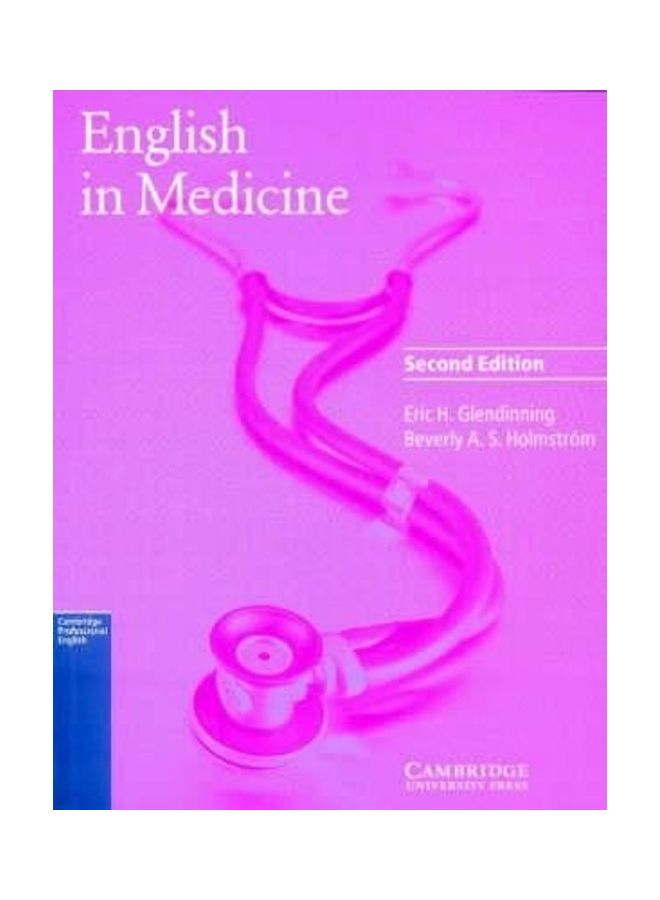 English in Medicine Student's Book Second Edition Paperback English by Eric H. Glendinning