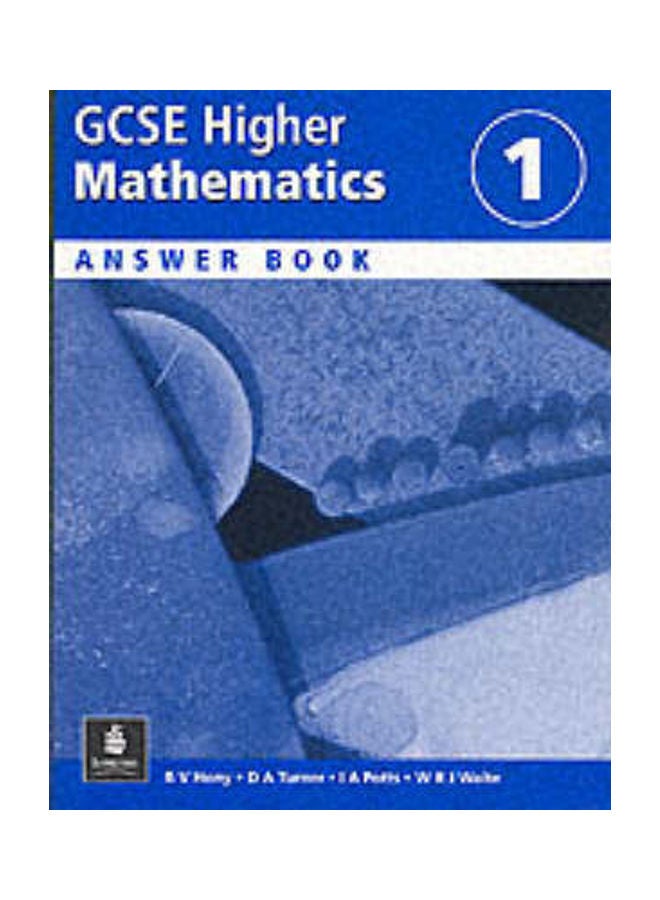 GCSE Higher Mathematics Answer Book 1 Paperback English by W R J Waite