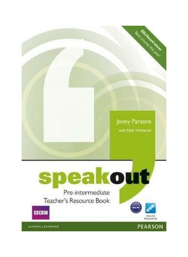 Speakout Pre-Intermediate Teacher's Book Paperback English by Jenny Parsons