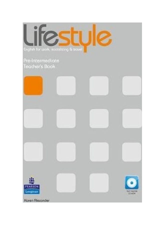 Lifestyle Pre-Intermediate Teacher's Book and Test Master CD-Rom Pack Paperback English by Karen Alexander - 40346 