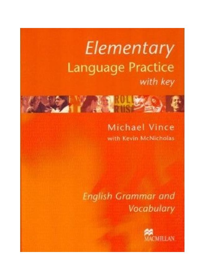 New Elementary Language Practice with Key Paperback English by Michael Vince