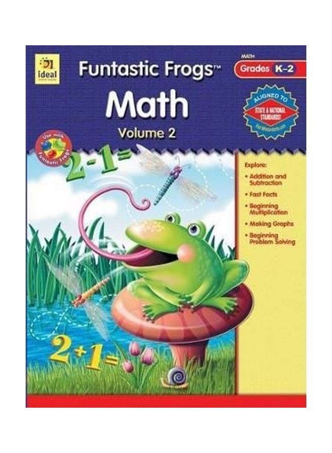Funtastic Frogs Math, Volume 2 paperback english