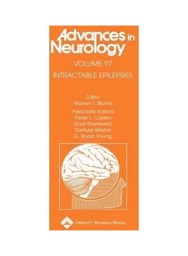 Advances In Neurology: Intractable Epilepsies Hardcover English 