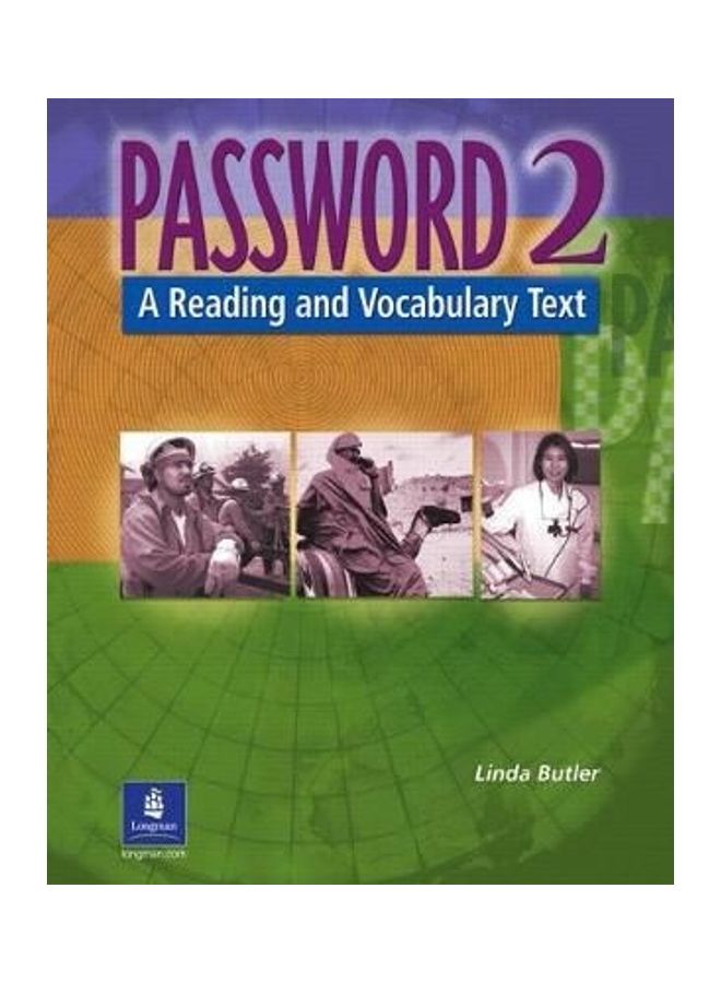 Password 2: A Reading and Vocabulary Text Paperback English by Linda Butler 