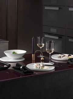 Villeroy & Boch 7-Piece Iconic La Boule Dinner Set White 23.9 x 23.3cm  - Image 4