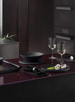 Villeroy & Boch 7-Piece Iconic La Boule Dinner Set Black 23.9 x 23.3cm  - Image 5