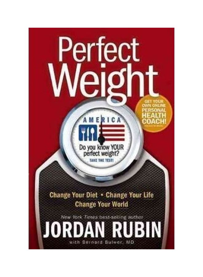 Perfect Weight America Hardcover English by Jordan S Rubin 