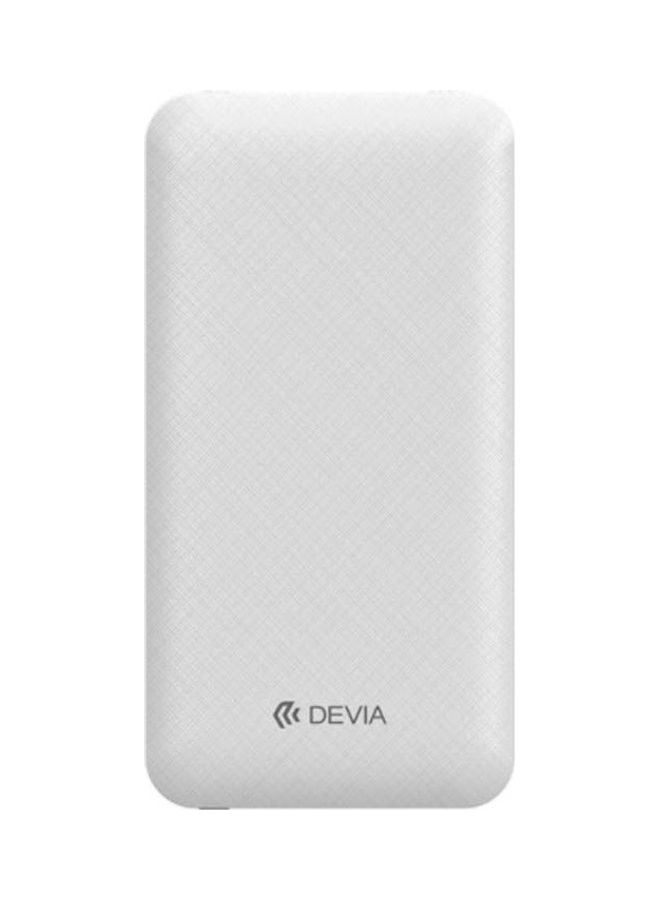 devia - 10000.0 mAh Kintone Series Power Bank With 4 Cables 10000Mah white - Image 1