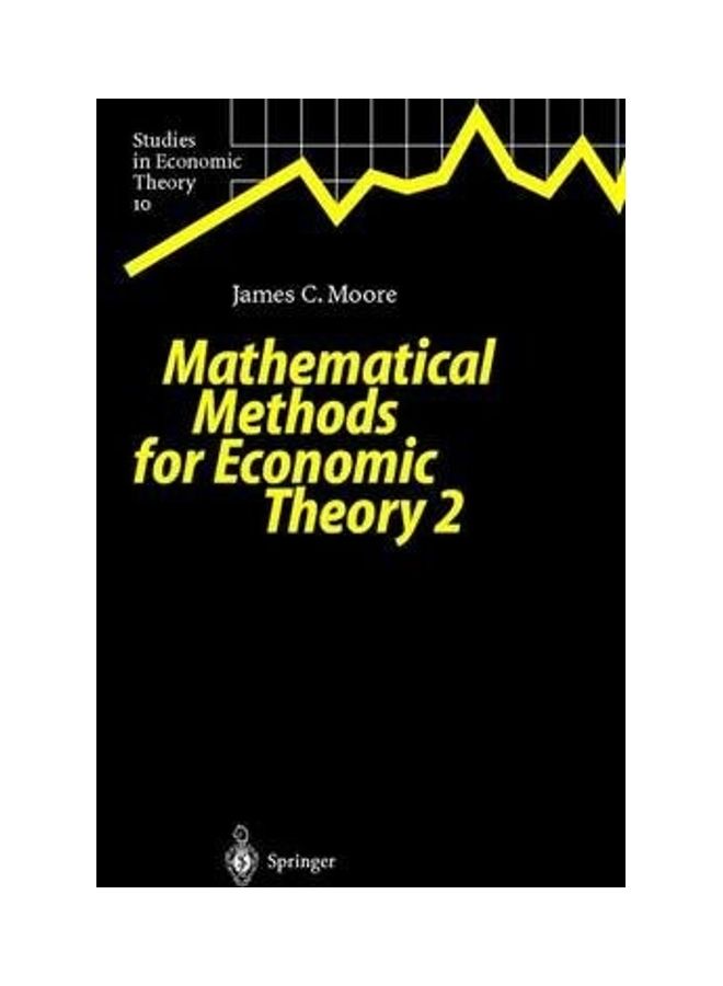 Mathematical Methods For Economic Theory 2 hardcover english 