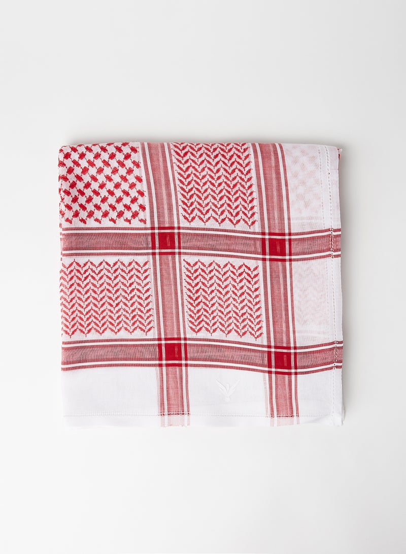 BAIT AL KANDORA - Classic Shemagh Red - Image 1