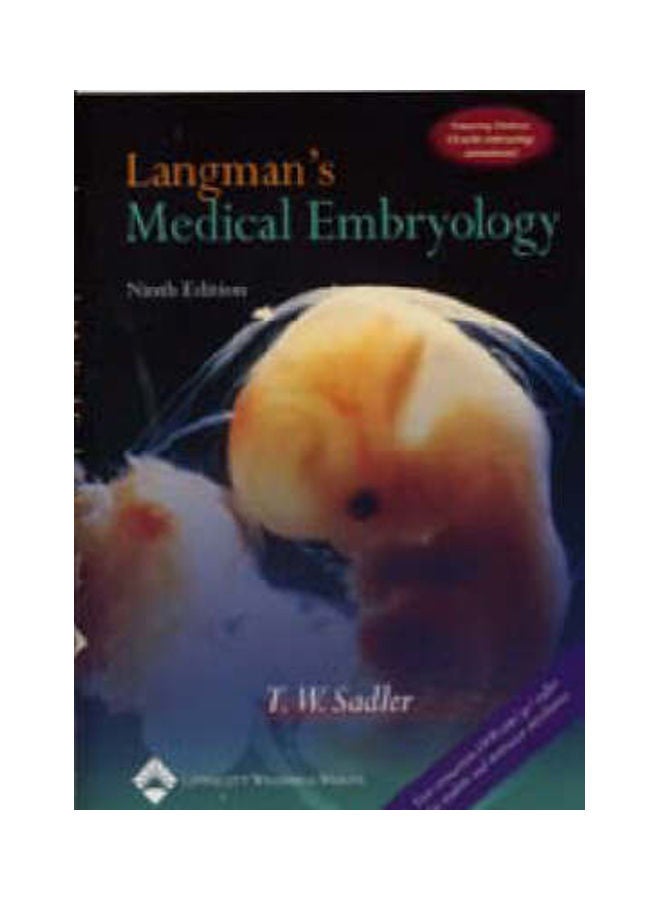 Langman's Medical Embryology Paperback English by T. W. Sadler 
