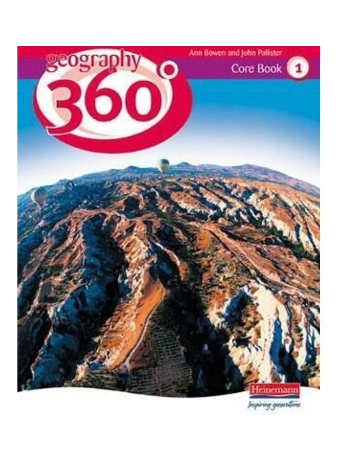 Geography 360 Degrees Core Book 1 paperback english