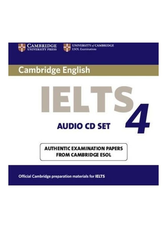 Cambridge Ielts 4 Audiobook English by Cambridge Esol