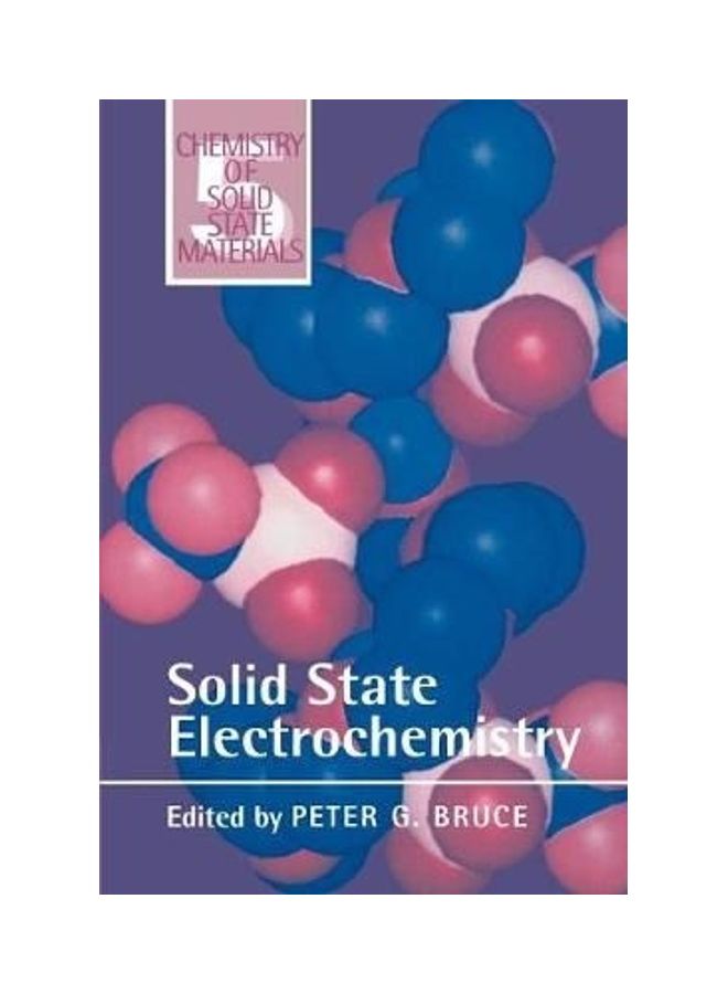 Solid State Electrochemistry Paperback English by Peter G. Bruce 