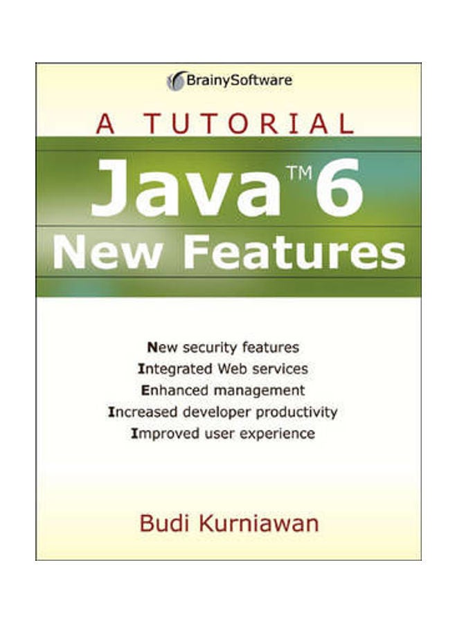 Java 6: New Features Paperback English by Budi Kurniawan 