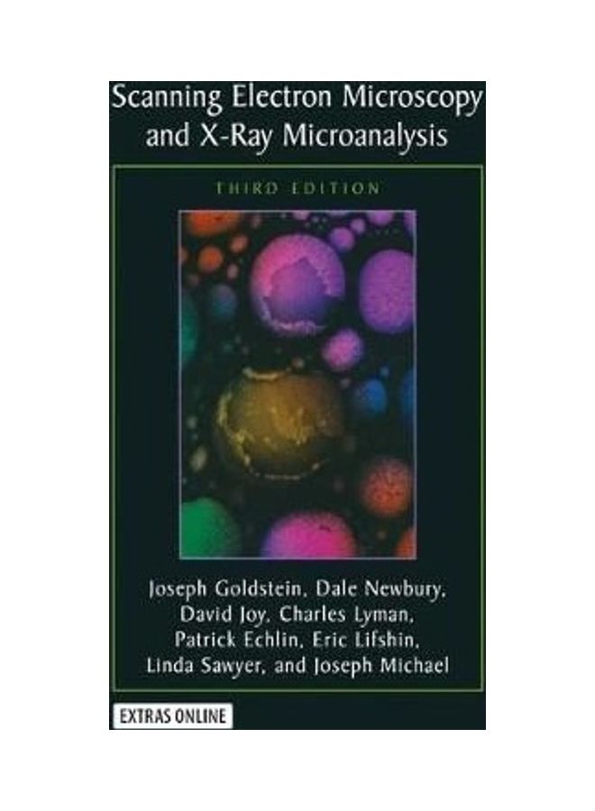 Scanning Electron Microscopy And X-Ray Microanalysis Hardcover English by Joseph Goldstein 