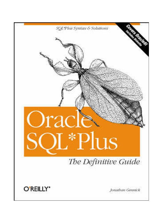 Oracle SQLPlus: The Definitive Guide Paperback English by Jonathan Gennick