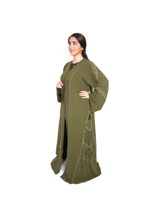 عباية كاجوال جيلاتو . أخضر - Image 1