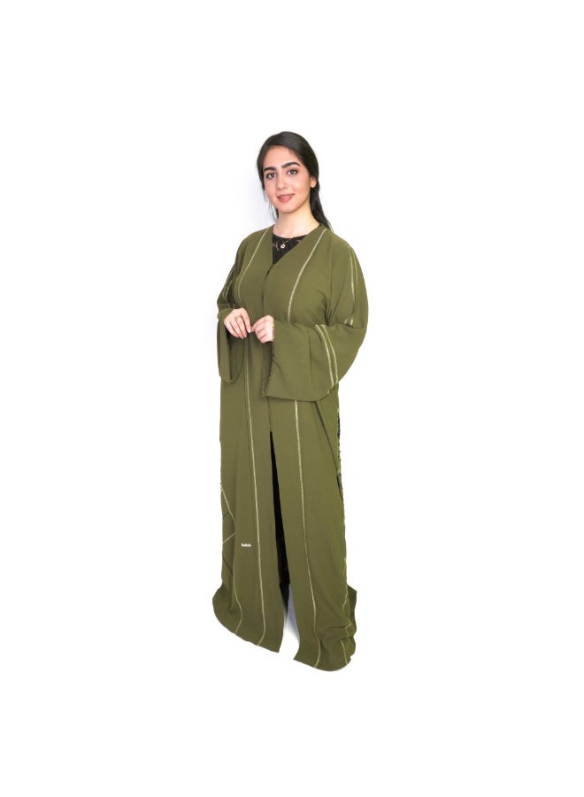 عباية كاجوال جيلاتو . أخضر - Image 3