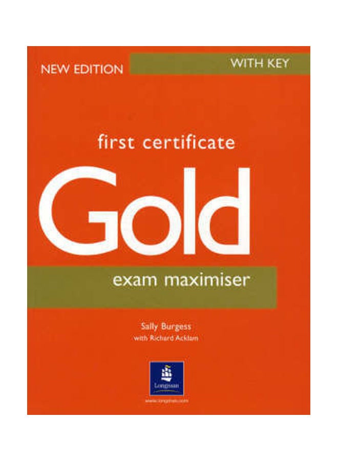 First Certificate Gold Maximiser with Key New Edition paperback english - 36592.0