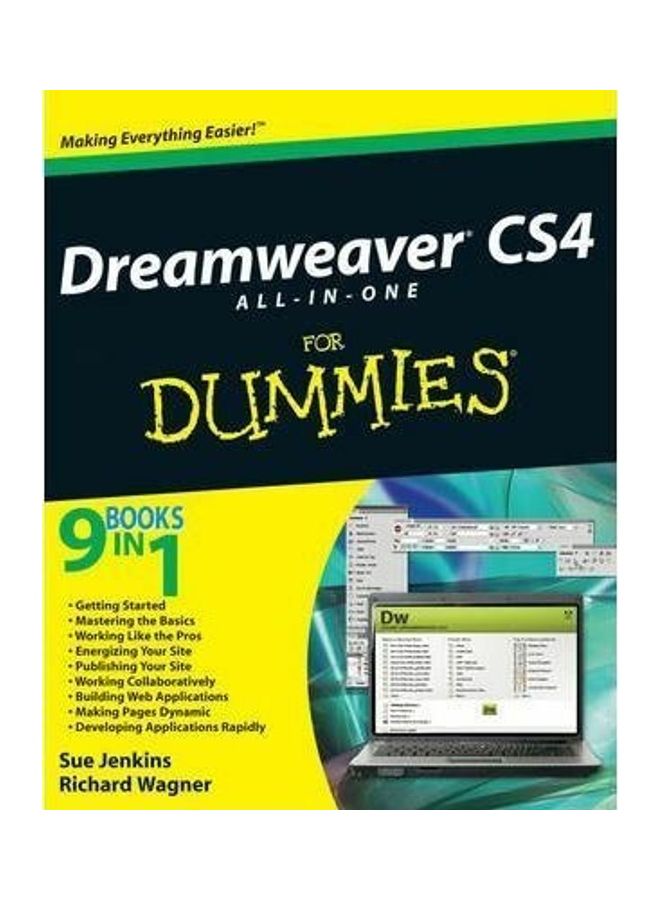 Dreamweaver CS4 All-in-One for Dummies paperback english 