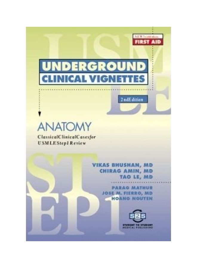 Underground Clinical Vignettes: Anatomy Paperback English by Vikas Bhushan 