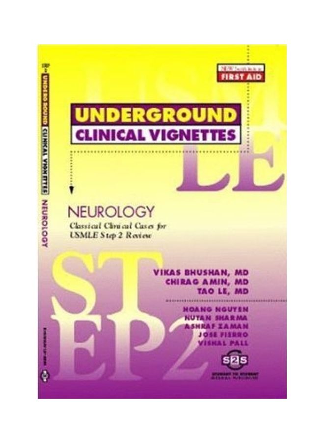 Underground Clinical Vignettes Neurology Paperback English by Vikas Bhushan 