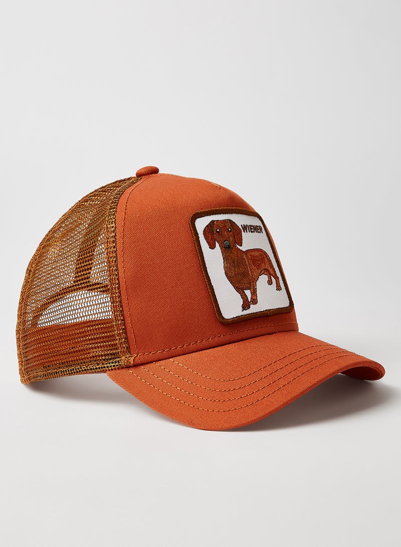 Goorin Bros. - Wiener Dawg Patch Cap Rust - Image 1
